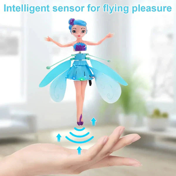 Imported Magic Flying Fairy Princess Doll Gesture Sensing For Kids