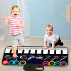 Paino Music Mat with Music Sounds with 10 Keys, Musical Toys
