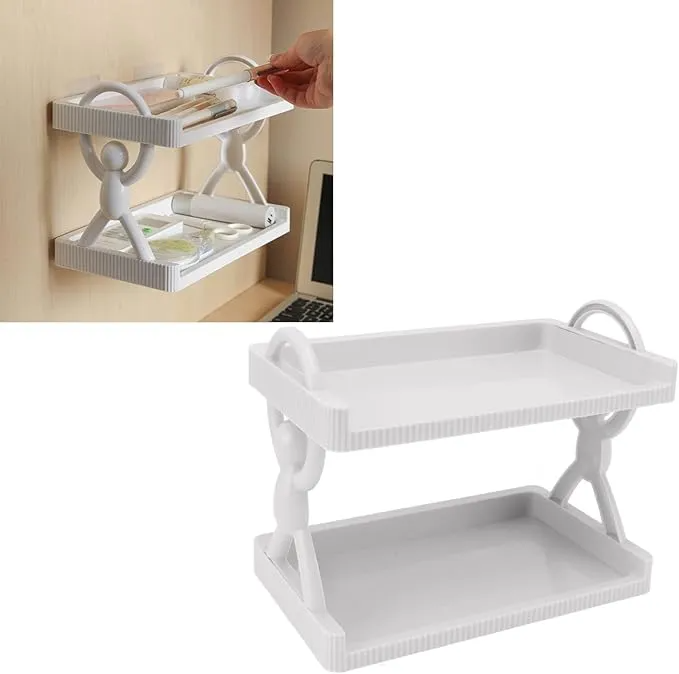 k/2LSelf-adhesive Wall-Mounted Character Shelf/Walted l Storage Shelf