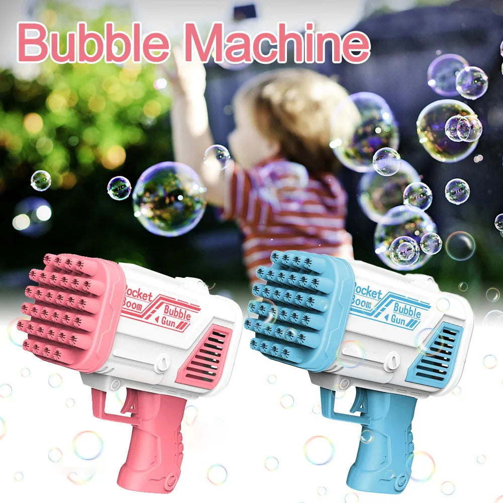 Mini Bazooka Bubble Gun Machine 36 Holes