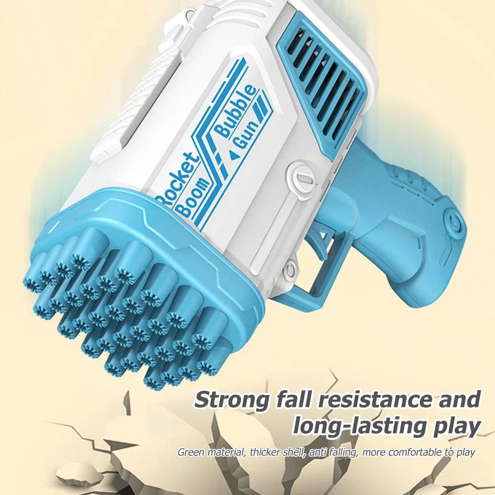 Mini Bazooka Bubble Gun Machine 36 Holes