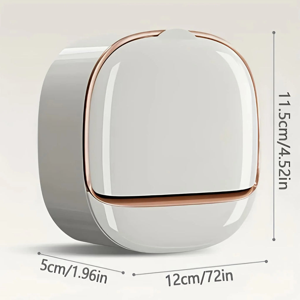 Wall-Mounted Soap Box Bathroom Drain Soap Dishes