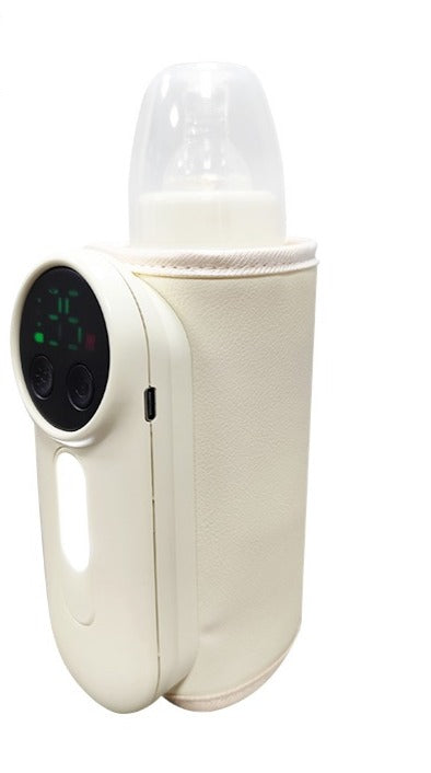Portable Baby Bottle Warmer Temperature Display Portable Bottle Warmer Pouch Case
