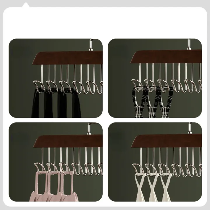 ooks wooden hanger simple strong design keeps clothes organized neatly
