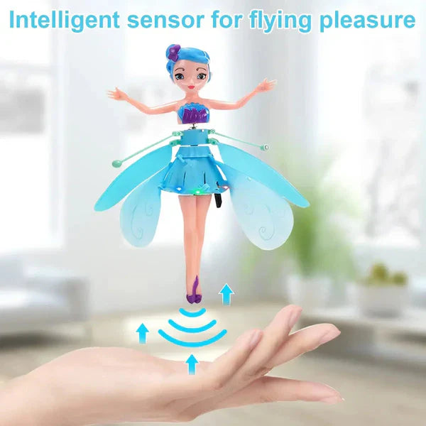 Imported Magic Flying Fairy Princess Doll Gesture Sensing For Kids