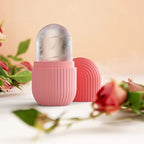 Ice Face Roller Silicone Facial Cube for Eyes Neck Massage Remove Dark