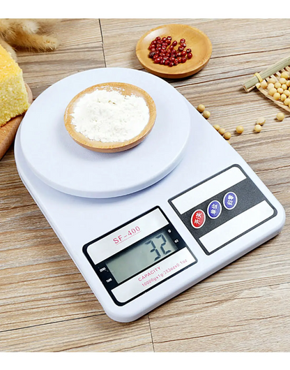 Digital kitchen scale up to 10kg accurate weight measurement tool